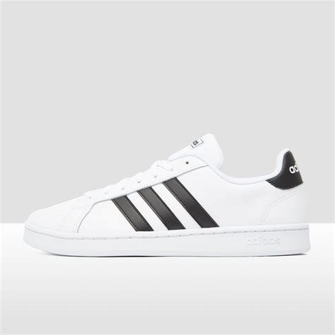 adidas grand court sneakers wit zwart dames|adidas grand court sneaker men.